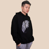 Xinjiang Cotton Popular Loose Leisure Wash Hooded Fashion Brand Watch Printing Trend Hip Hop Couple Men'S Sweater