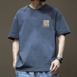 T-shirt décontracté haut de gamme pour homme, confortable et polyvalent