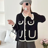 AutumnWinter New Arrival French Chic Mink Fur High-End Elegant Knitted Cardigan